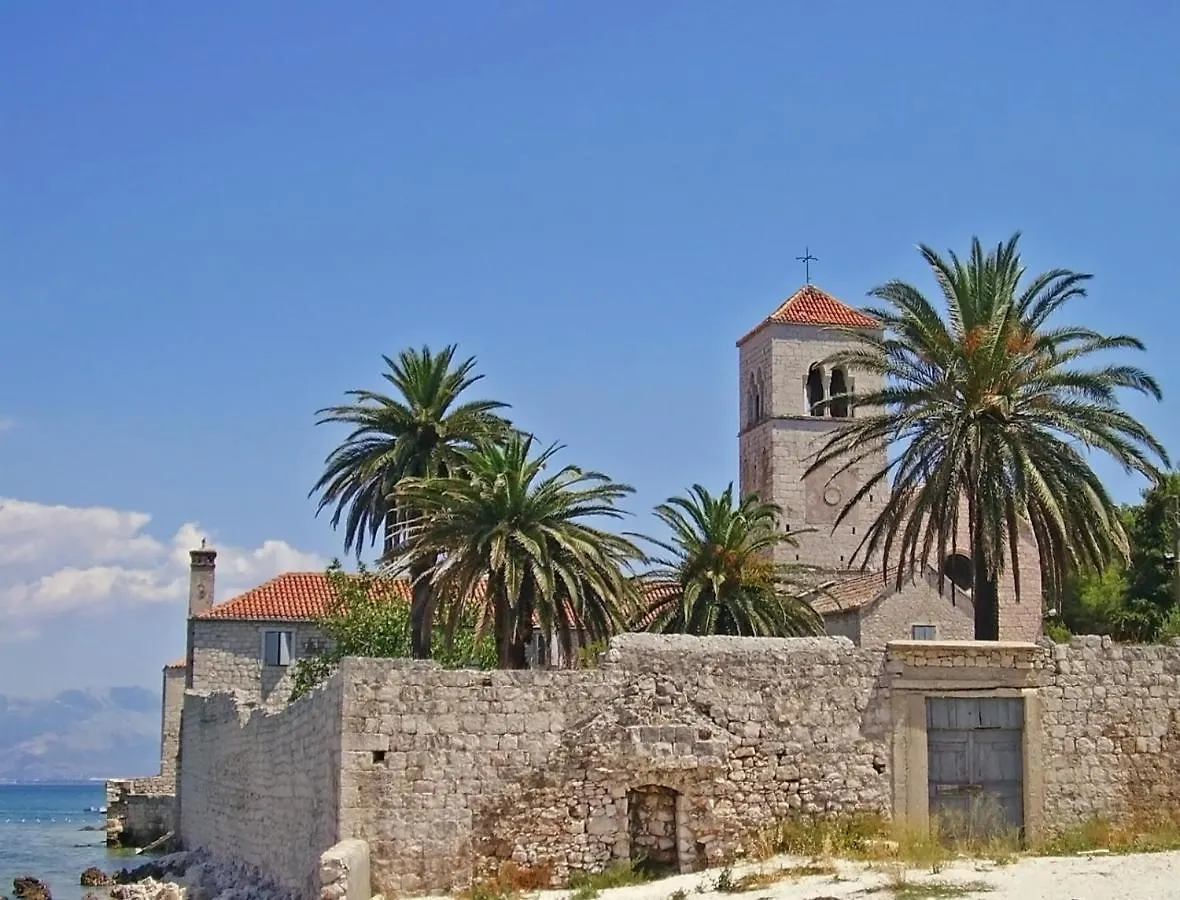 Apartment In Slatine With Sea View, Terrace, Air Conditioning, Wi-Fi Trogir 0*,