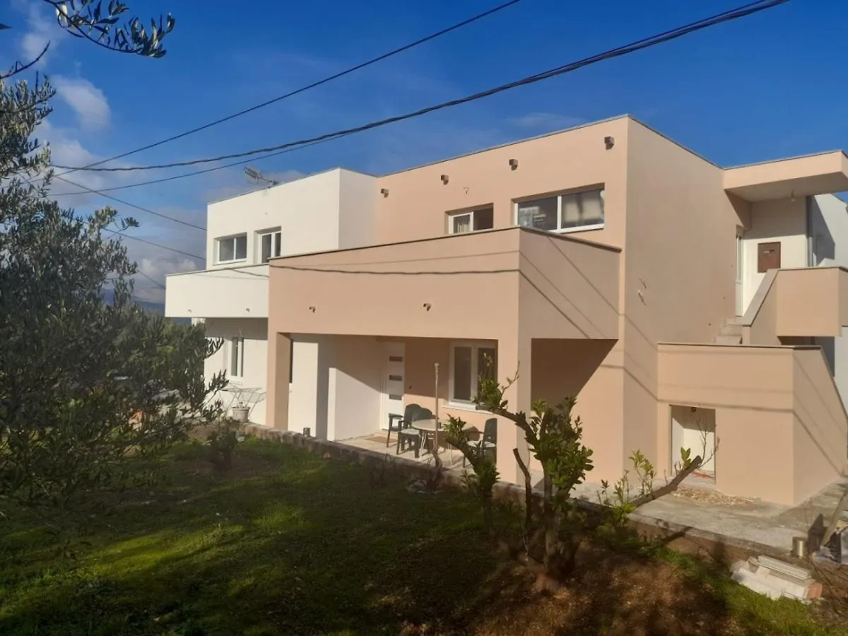 Apartment In Slatine With Sea View, Terrace, Air Conditioning, Wi-Fi Trogir Croatia
